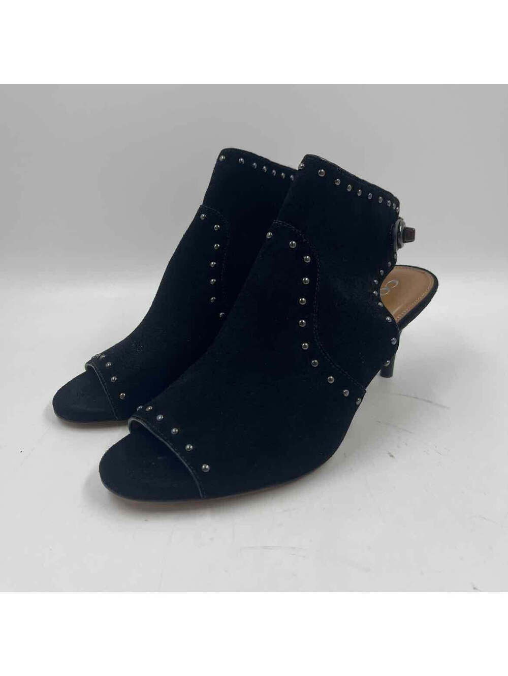 Coach Women's Shoe Size 7.5 Black Studs Heels